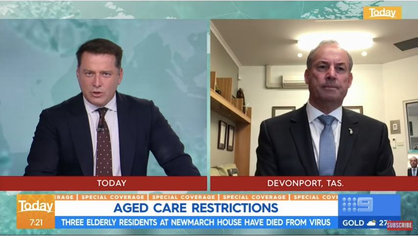 “We’re throwing everything at it": Aged Care Minister attacked by Karl Stefanovic over Federal Government’s response to staffing at Newmarch House post image
