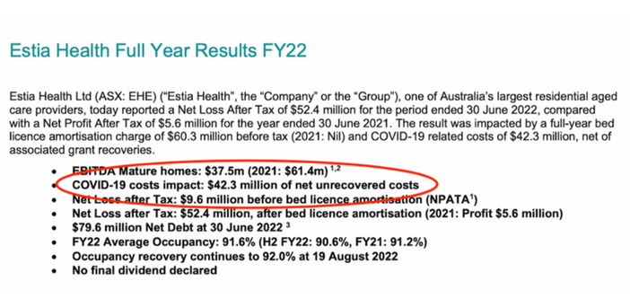 Federal Government seven months behind reimbursing aged care providers for COVID-19 expenses post image