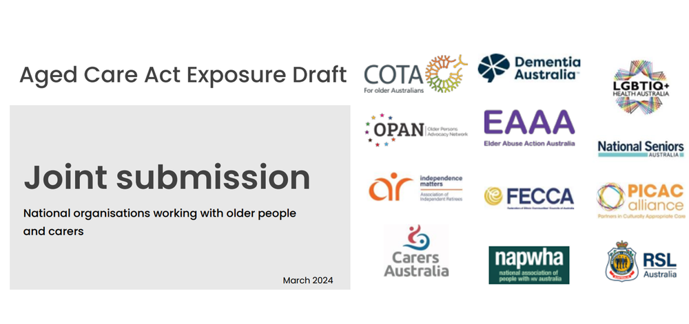 COTA and OPAN have significant issues over draft new Aged Care Act post image