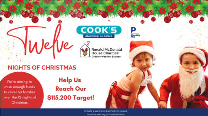 MJH Multi Residential Projects raises over $12,000 for Ronald McDonald House's Christmas Appeal post image