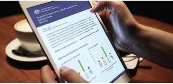 Aged care consumer experience reports online from 30 June post image