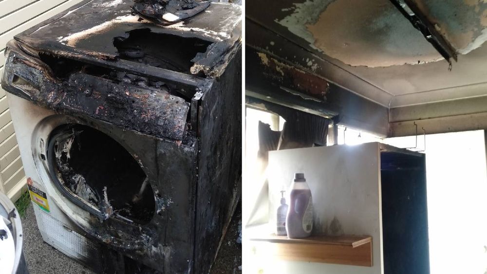 Warning over clothes dryers after fire at Warrigal Community Village on NSW South Coast post image