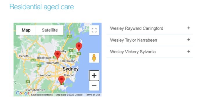 Wesley Mission closes its three Sydney aged care homes due to reforms, staff shortages post image