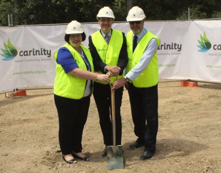 QLD provider Carinity breaks ground on five-year $65M village and aged care development in Brisbane post image
