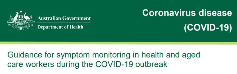 Department of Health reminds providers to tell sick staff to stay at home – and screen staff and visitors – after Queensland aged care nurse tests positive post image