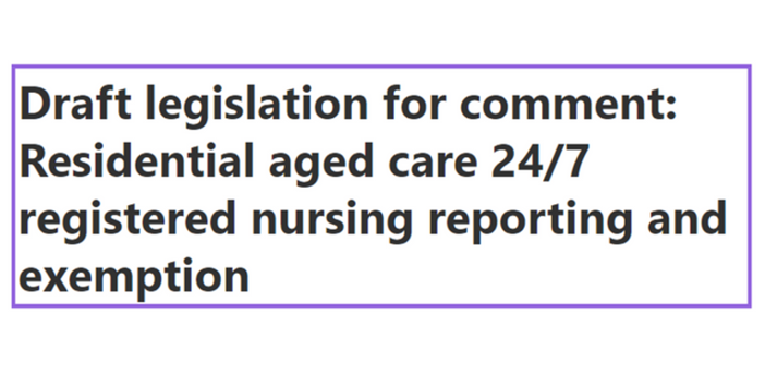 Have your say on 24/7 residential care nursing exemptions post image