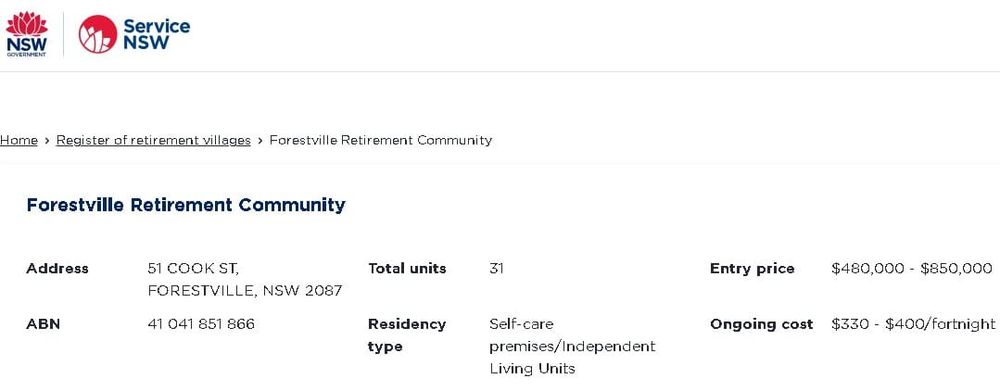 NSW Government launches a public register for retirement villages post image