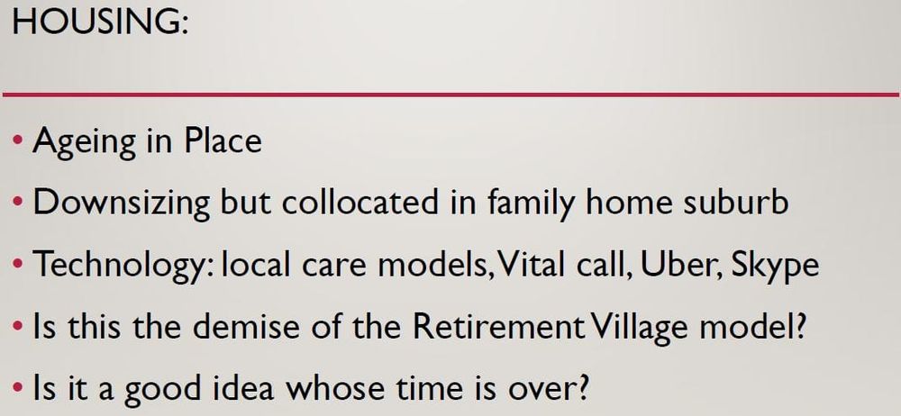 Kathryn Greiner asks of retirement villages: “Is it a good idea whose time is over”? post image