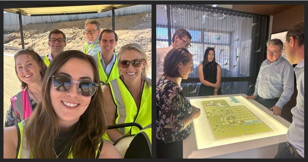 Mirvac CEO Campbell Hanan meets Serenitas Managing Director Rob Nichols in Western Australia post image