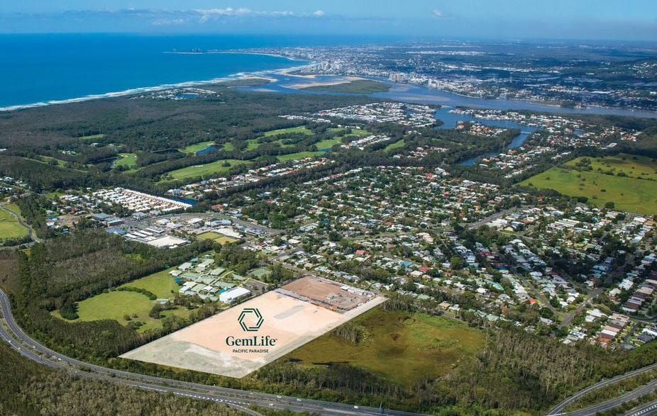 Upmarket $600K Landlease community aggressively markets the Sunshine Coast post image
