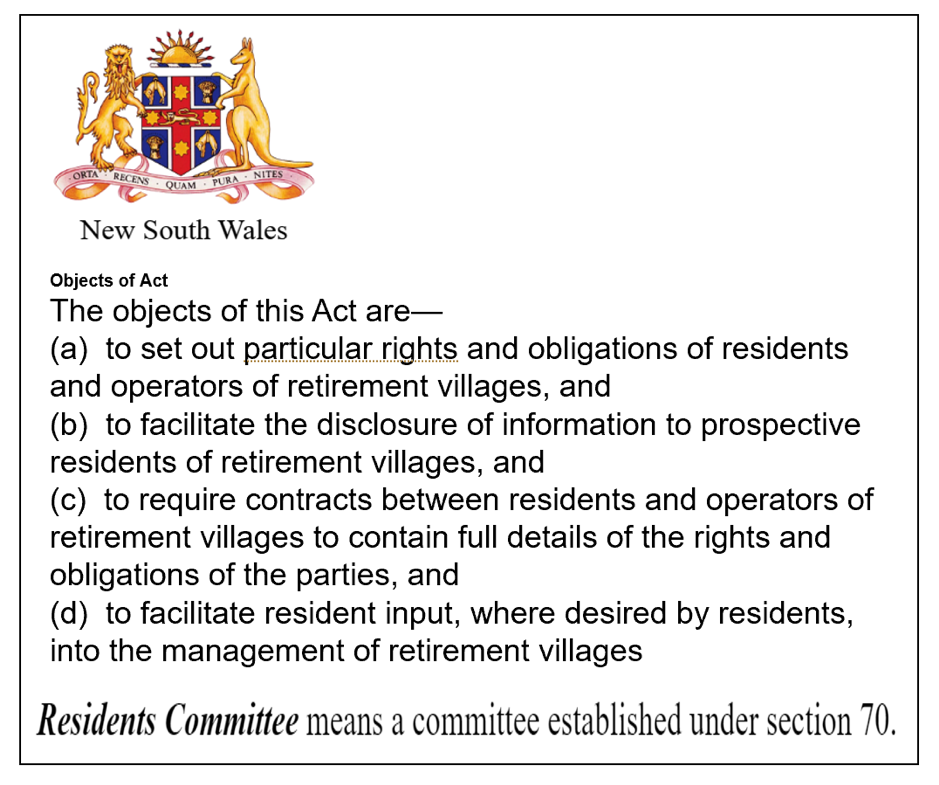 Collegial relations with Resident Committees is a great investment, especially now post image