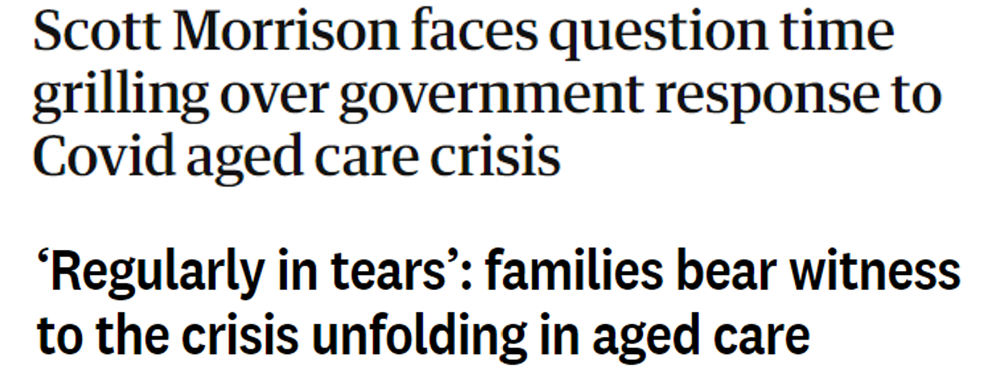 Aged care in the headlines – could it become THE election issue? post image