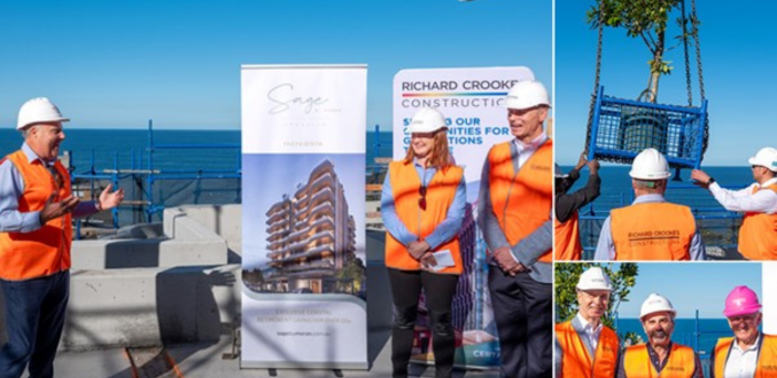 Topping out ceremony for nine-storey Sage by Moran in Sydney’s south post image