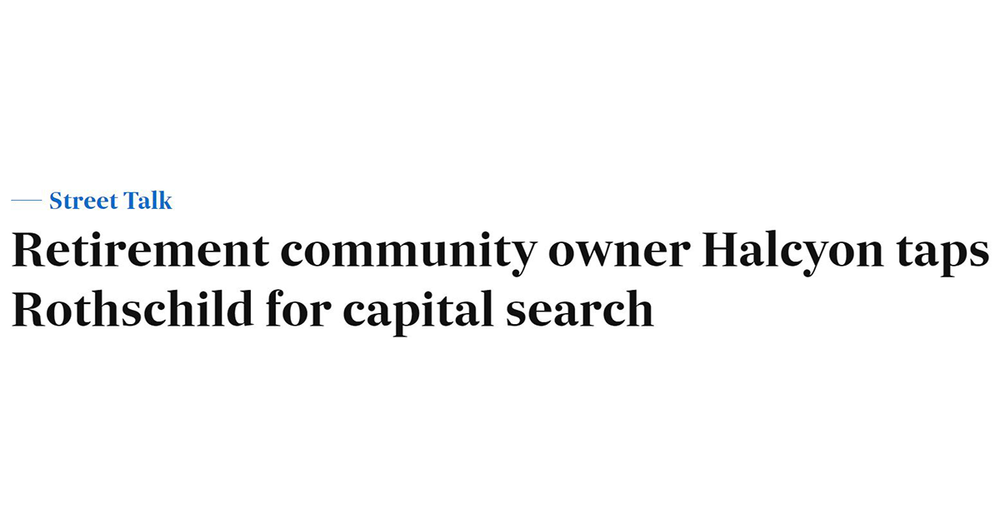 Land lease operator Halcyon looking to raise capital to fund development outside of QLD: Fin Review post image