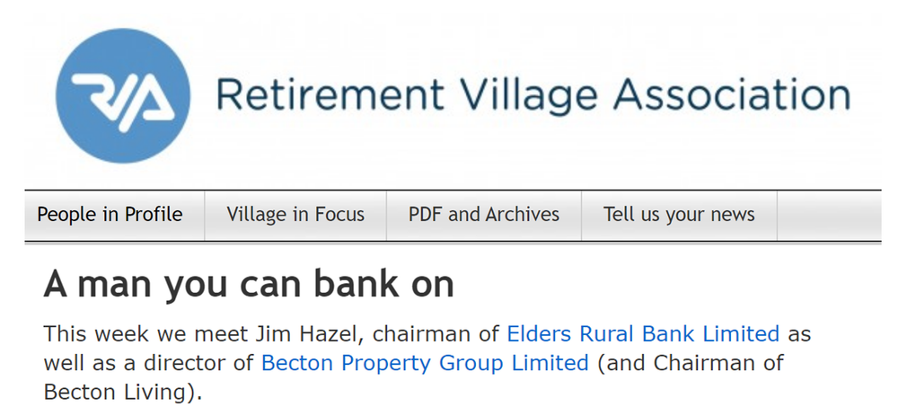 Back to the future – the words and wisdom of Ingenia Chair Jim Hazel from 2009 post image