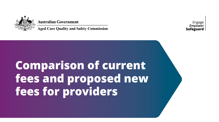 Providers left disappointed as aged care regulator holds firm on new fees post image