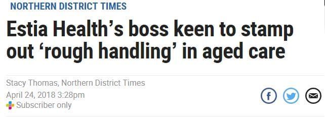 Estia’s Norah Barlow again appeals for national register of aged care workers post image