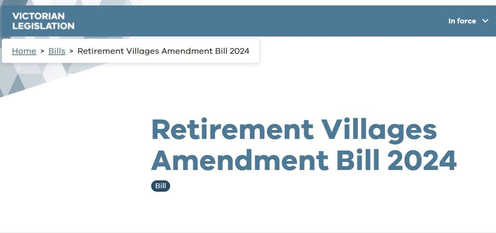 Mandatory Code of Conduct introduced as major reforms to Victoria’s Retirement Villages Act pass post image