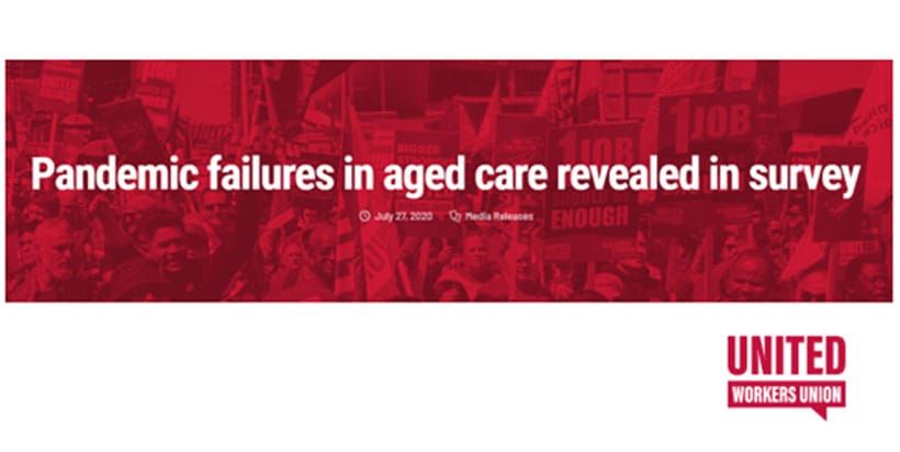 Aged care workers untrained for COVID: National survey post image