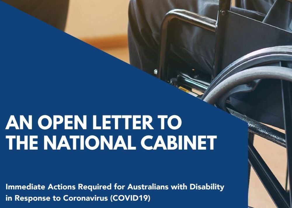 70 disability advocacy organisations push National Cabinet for same access to PPE as aged care workers after support worker dies from COVID-19 post image