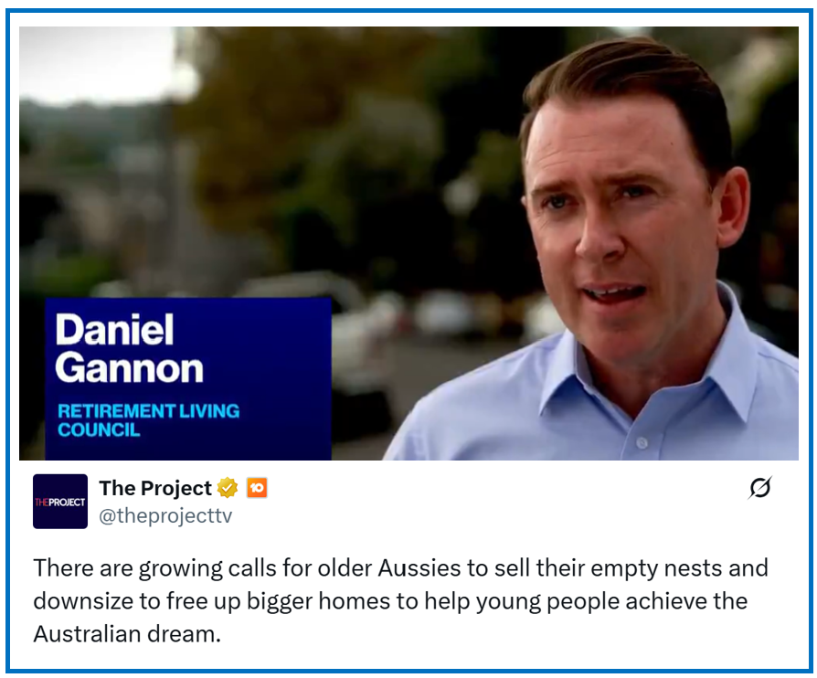 The Retirement Living Council has been on a media blitz calling for ‘the right policy at the right time’ – to support seniors downsizing to retirement villages post image