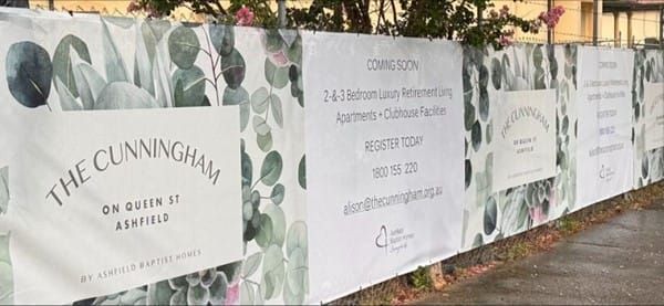 Ashfield Baptist Homes building its first retirement village in Sydney’s Inner West post image