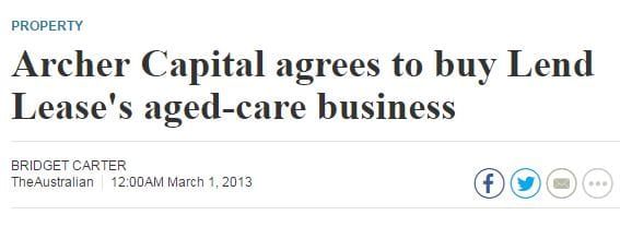 Lendlease returns to residential aged care with ‘killer’ ACAR submissions post image