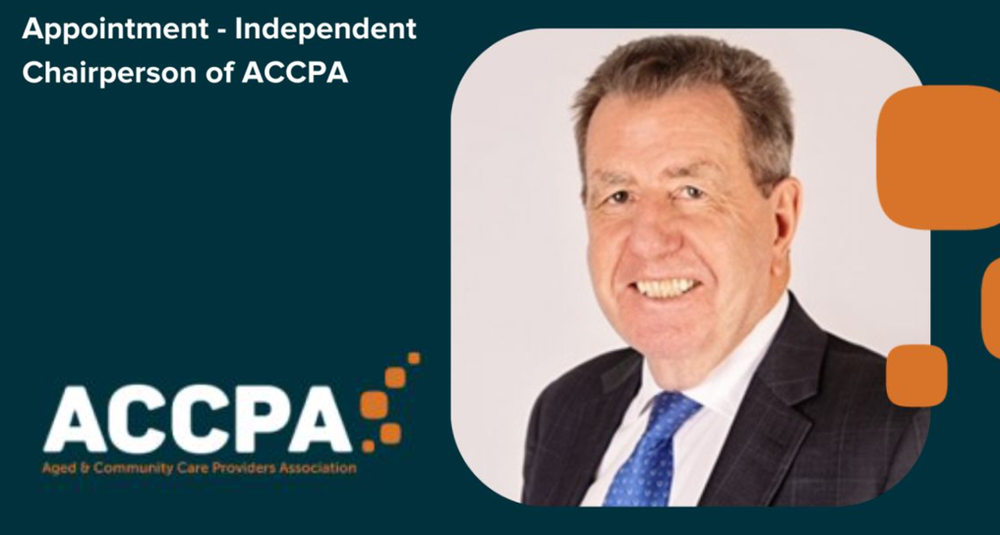 Michael Reid AM appointed Independent Chair of aged care providers' peak body ACCPA post image