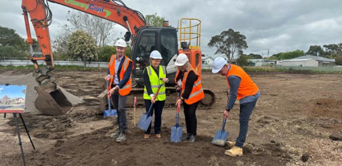 First sod turned on Government aged care home in regional Victoria post image