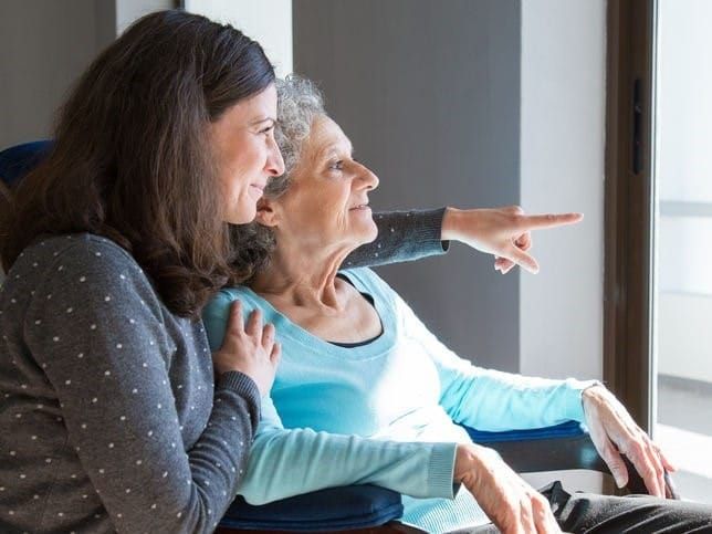 Visitors returning to aged care homes with new support measures post image