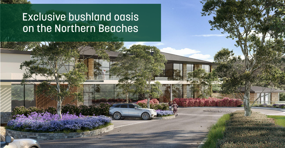 The Falls Estate boutique CAPs development in Sydney’s Oxford Falls north with residences available from $1.45M has 2023 completion date post image