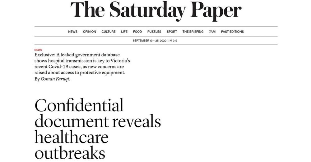 “The truth about hospital transmission”: Andrews Government allegedly covered up extent of COVID outbreaks, neglecting to tell hospital staff post image