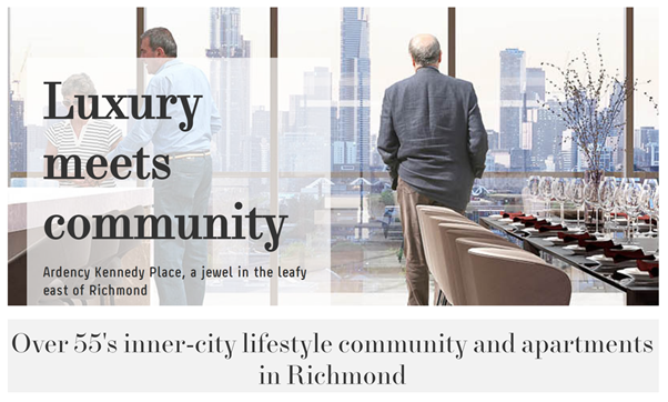 Lendlease steps away from ‘retirement village’ label in favour of Over 55s for new Melbourne village post image