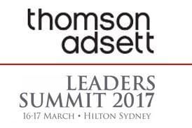 Announcing the LEADERS SUMMIT 2017  ThomsonAdsett Platinum Sponsor plus Early Bird rates now available post image