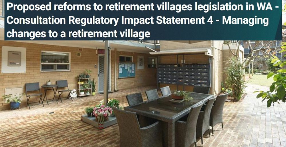 Ageing Australia makes submission on WA Retirement Villages Act review post image