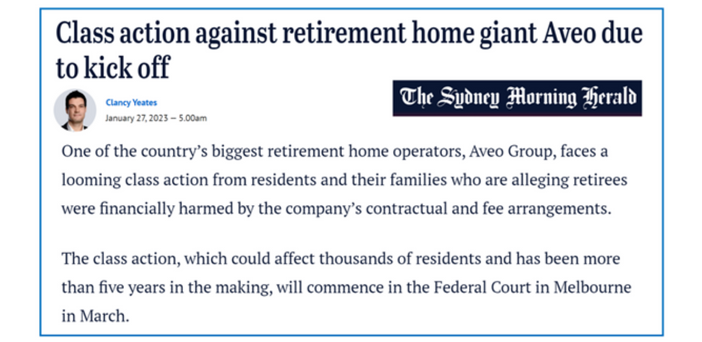 Aveo court case next month is one reason why the Village Sector must strategically wake up post image