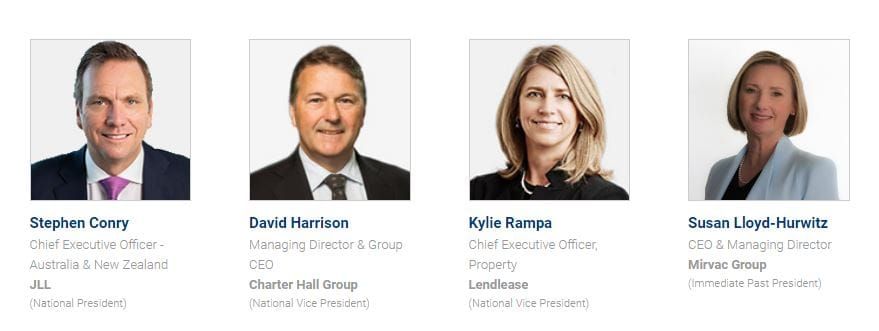 Property Council of Australia (PCA) elects new President and Board of Directors post image