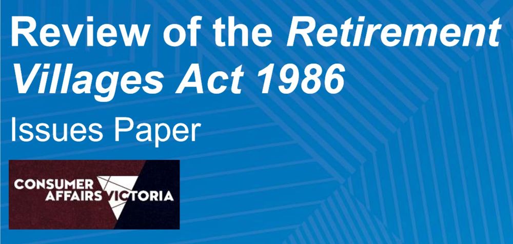 Victoria releases retirement village discussion paper – response by 6 December post image