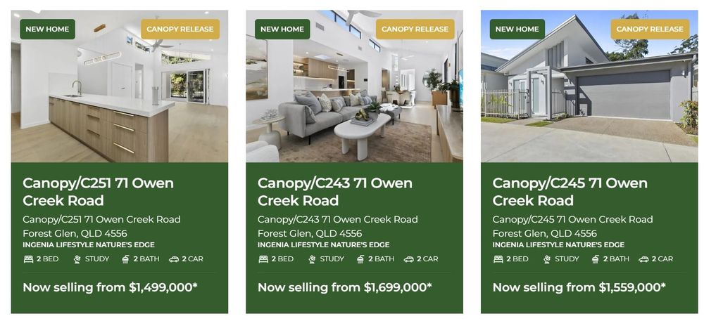 Final release of six homes at Ingenia Lifestyle's Over-50s Nature's Edge on QLD's Sunshine Coast post image