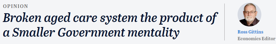 Aged care leadership needs to speak up. Media needs to hear balancing voices post image