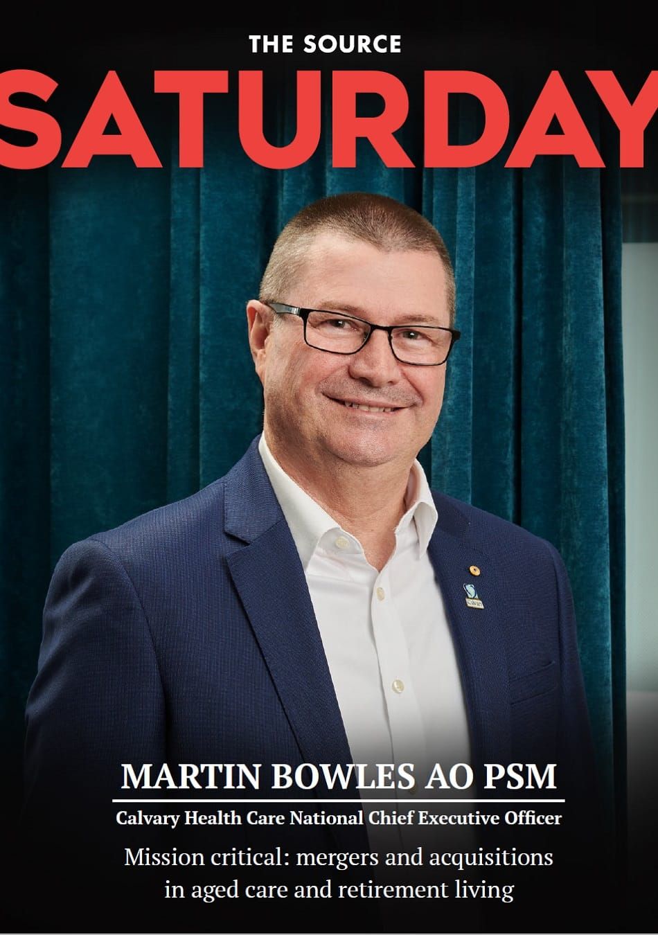 ISSUE 25 - Martin Bowles AO, National CEO, Calvary Health Care post image