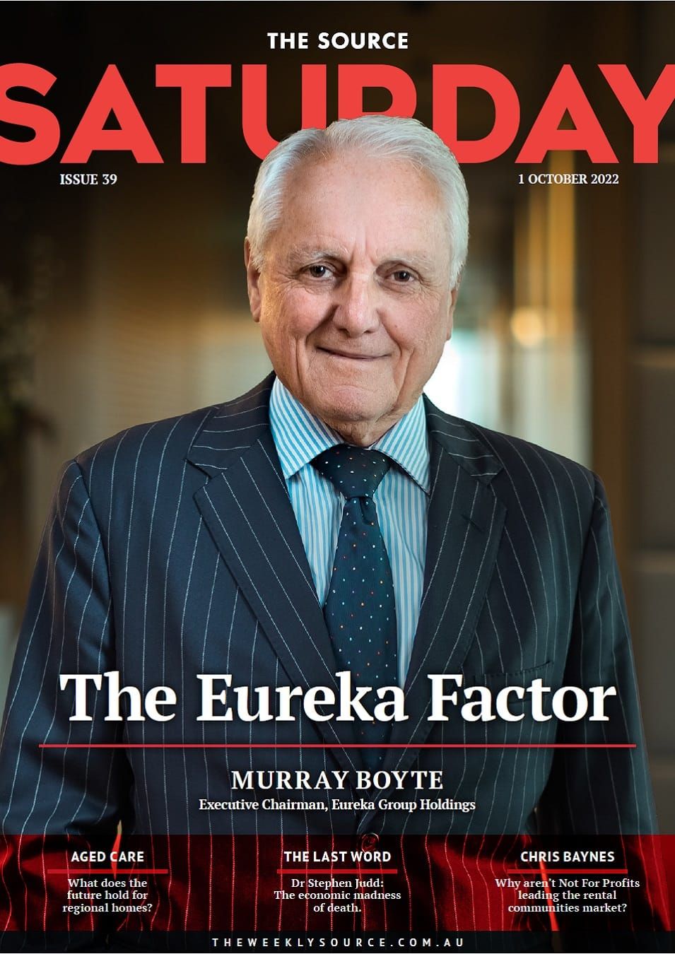 ISSUE 39 - Murray Boyte, Executive Chairman, Eureka Group Holdings post image