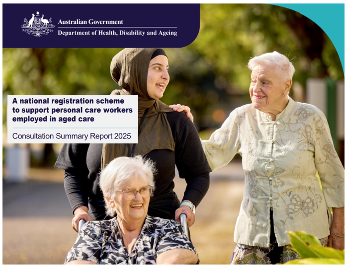 National aged care worker registration scheme inching forward post image