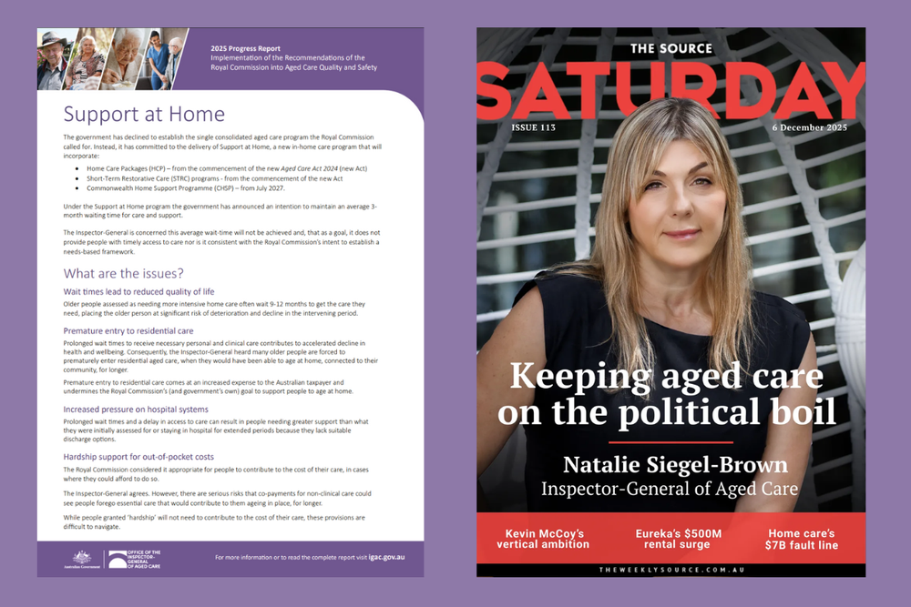 Support at Home leaving older people without care: Inspector-General of Aged Care post image