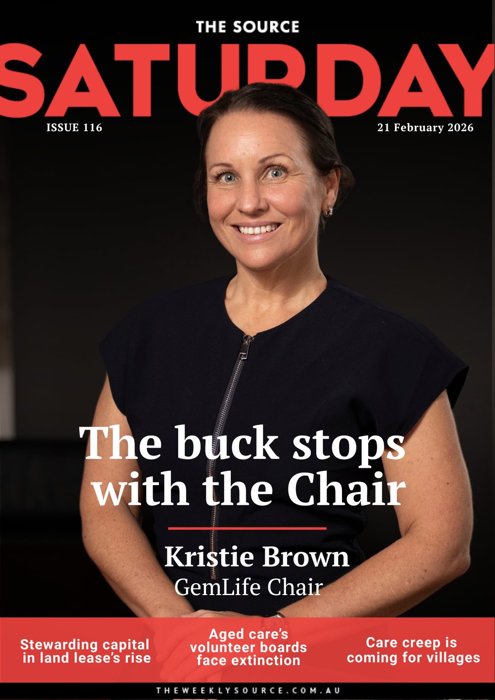 Issue 116 | The buck stops with the Chair post image