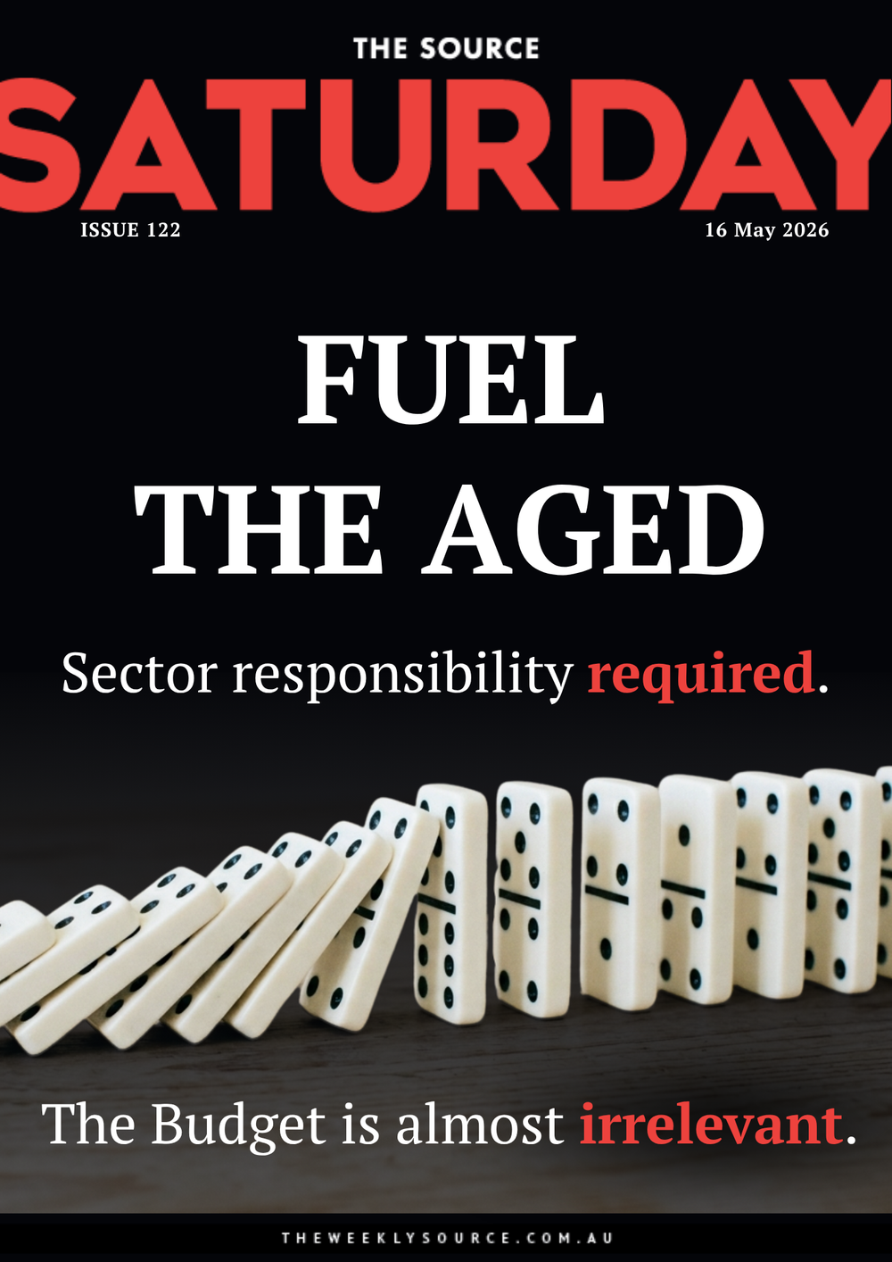 Issue 122 | Fuel, Ageing, Budget: Responsibility required post image