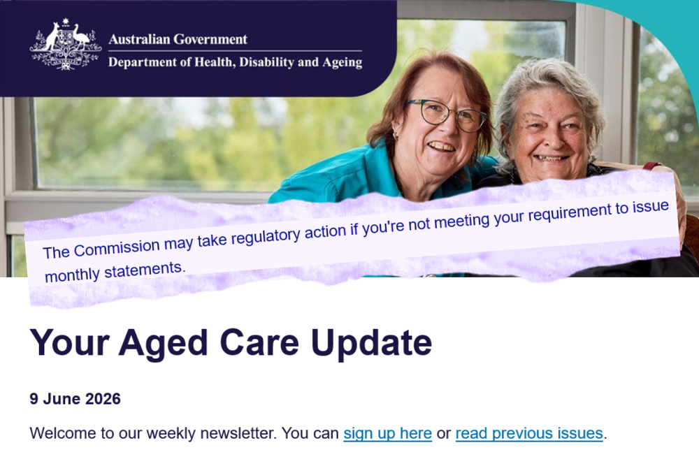 Department blames providers for home care statement problems post image