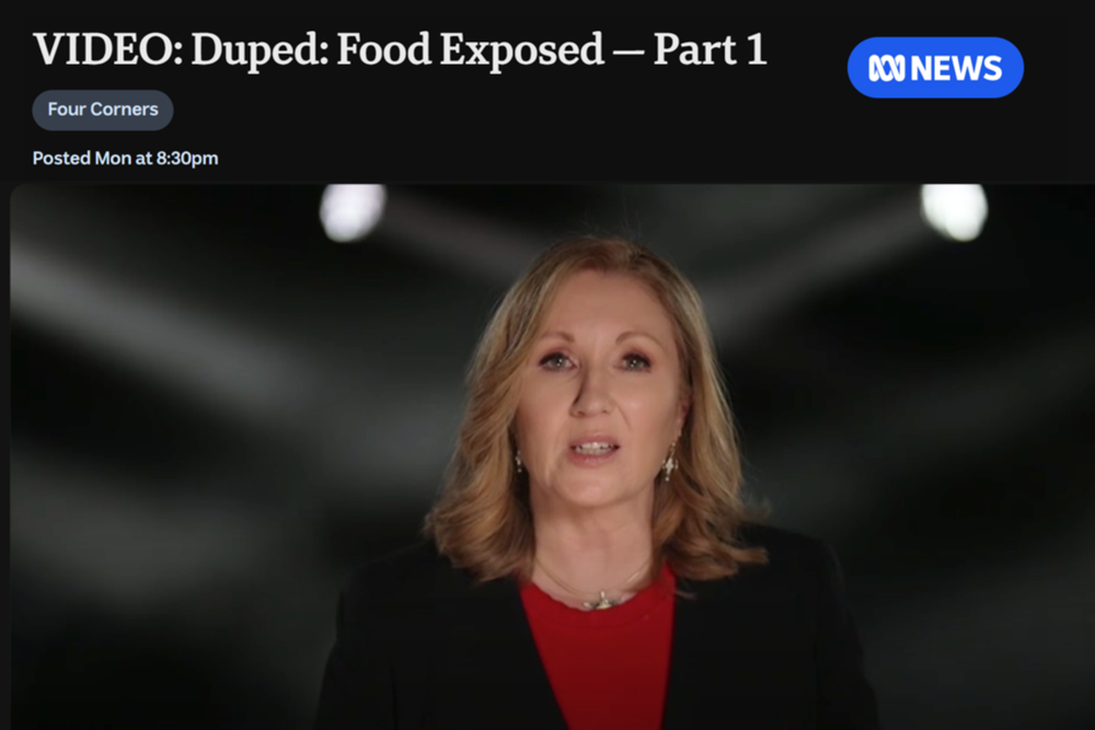 Prominent aged care food caterer featured in Four Corners tainted food exposé post image