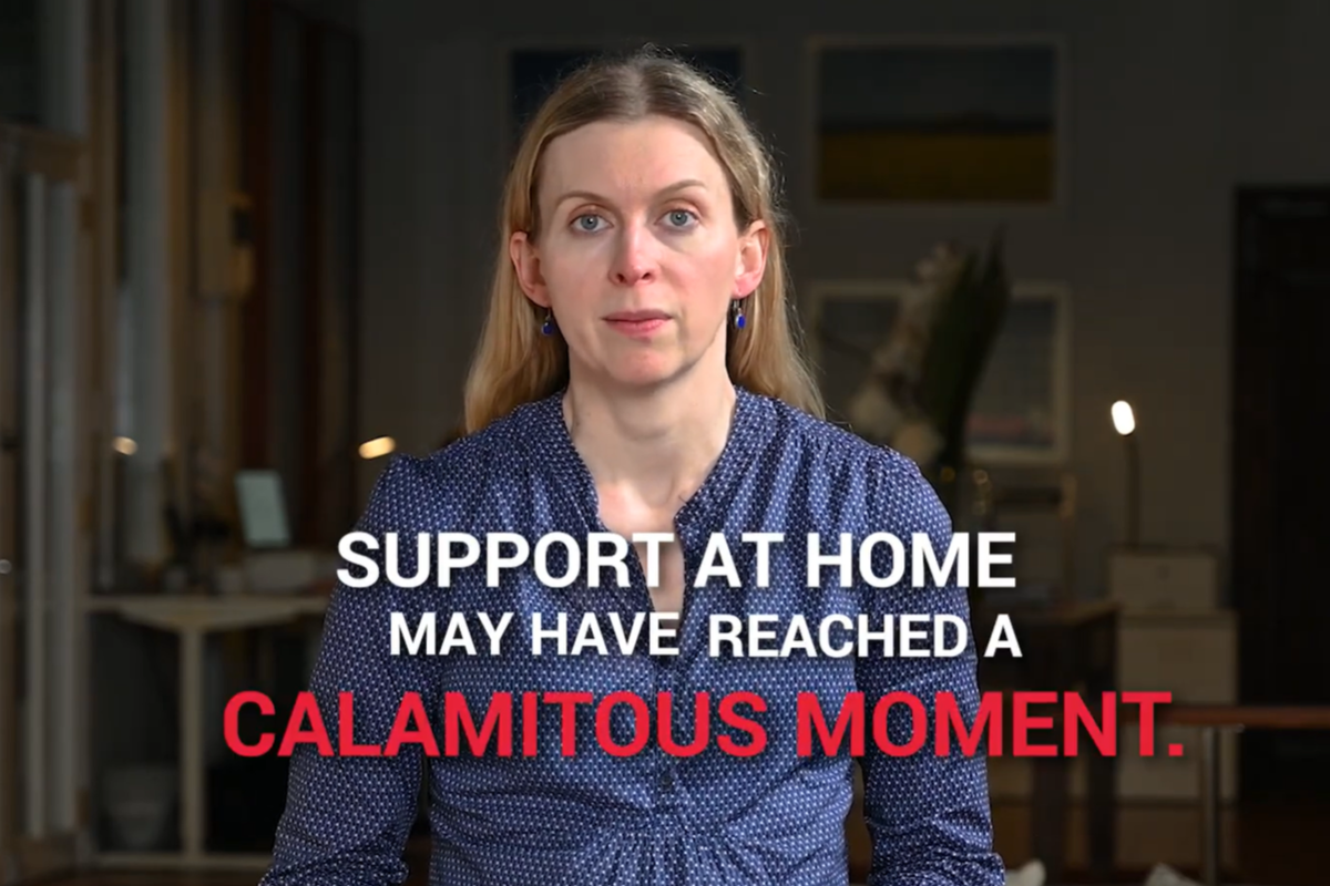 The just-released catastrophic aged care numbers. Time to revolt?