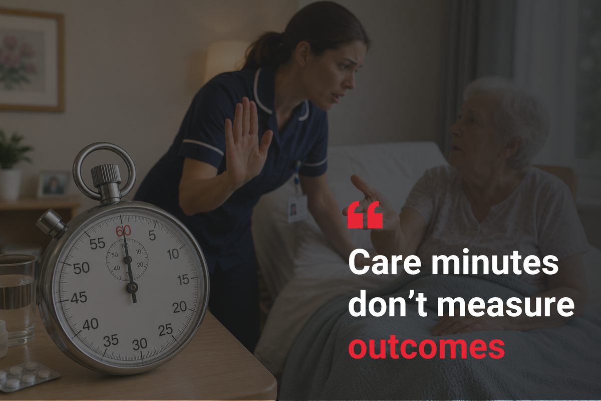 The damning cost of counting every care minute